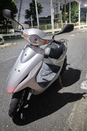 ホンダ Dio AF56 4スト キック一発始動 バッテリー充電済み 実働 原付 通勤 通学 人気車種