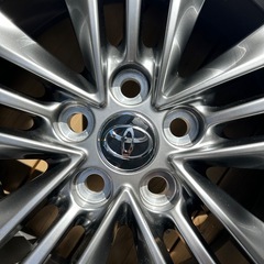 40系アルファード純正18インチホイール＋タイヤ4本 新車外し 2025年製の画像