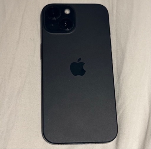 【3/16まで】Apple iPhone 15 128GB SIMフリー ブラック SIMフリー 美品 手渡し