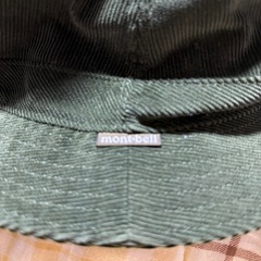 mont-bellコーデュロイハット❗️の画像