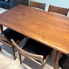 総額39万　ダイニングセット　カデンツァ　ニッポノキアの画像