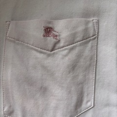 #BURBERRYBLACKLABEL#半袖シャツ#ワイシャツ#ピンクの画像