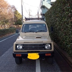 ジムニー ja11用純正グリル    ブラック塗装済みの画像