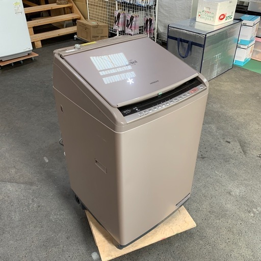 乾燥機付き洗濯機　日立　