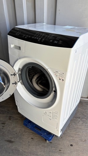??2022年製 8/4kg ドラム式洗濯機 アイリスオーヤマ CDK842Z-K 設置まで対 配達無料??