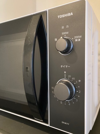 AQUA冷蔵庫と東芝電子レンジ