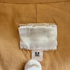 Yarmo定価39000円ベージュMサイズ100%コットン ワークコートステンカラーの画像
