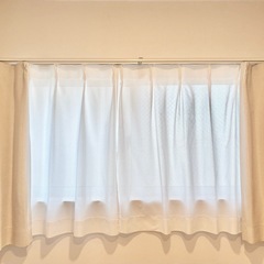 【ニトリ】遮光カーテン＋レースカーテンセット（160×90 / 160×180）の画像