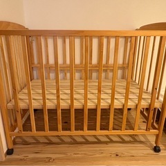 大和屋　ハイタイプベビーベット　フロール の画像