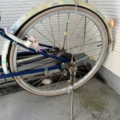 ブリヂストン 女の子 自転車 リコリーナ24インチ ブルーの画像