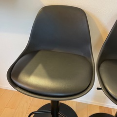カウンターチェア　2個セットの画像