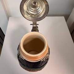 アンティーク　ビールグラスの画像
