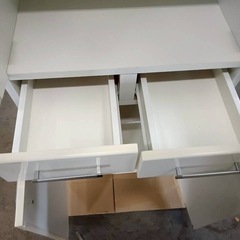 【収納棚 / 食器棚 / キッチン収納　ホワイト】の画像