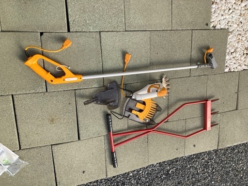 Makitaマキタ RYOBIリョービ 芝刈り機 ポールバリカン　セット