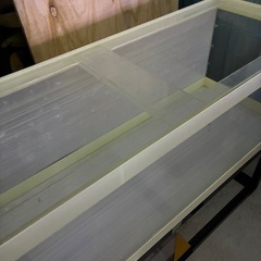 お譲り先決定‼️‼️1500水槽　大型水槽 アクリル水槽　水槽用品の画像