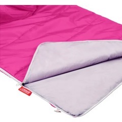 コールマン　寝袋 キャンプ用品　ピンク　子供用　キッズの画像