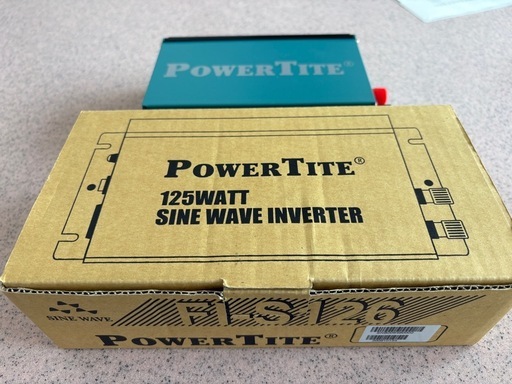 POWER      TITE 125w  12v インバータ