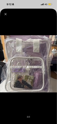 BTS MERCH BOX #7 クリアバッグ インナーポーチ フォトカード 携帯用ゴミ袋