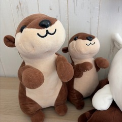 ぬいぐるみ　動物セットの画像