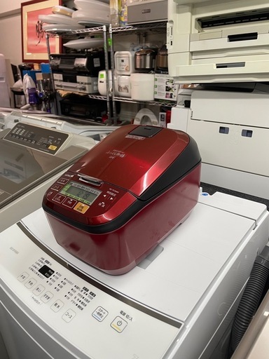 配送可能　保証付き 日立 IHジャー炊飯器　RZ-TS104M 5.5合炊き 2021年製