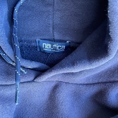 NAUTICA パーカー　ネイビー
の画像