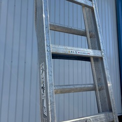 （0314u1）ALINCO アルインコ 2連はしご　MD-74D コンパクト収納　インサイド構造　梯子 アルミ製 75° 在庫3台有り　一宮市　引取限定の画像