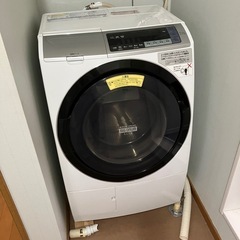 日立ドラム式洗濯機　ジャンク品の画像