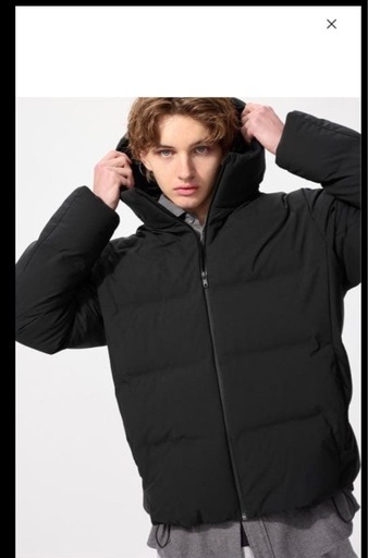 uniqlo シームレスダウンパーカ　2025 L Black