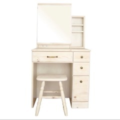 ドレッサー（鏡付き・コンセント付き）の画像