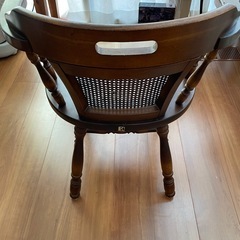 飛騨産業 キツツキ アームチェア（ジャンク）※引き取り限定の画像