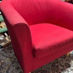 ●IKEA 〜TULLSTA チェア●赤の画像
