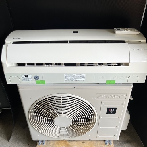 取付込、保証付、シャープ2018年2.5KW8畳用