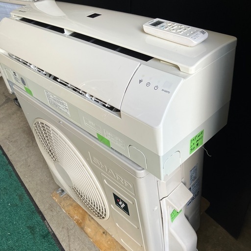 取付込、保証付、シャープ2018年2.5KW8畳用