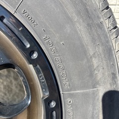 ハイエース　ブリヂストン　　　195/80R15 夏タイヤの画像