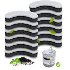 犬　ペット　自動給水器　ワイドトイレ　3セット売り　新品フィルター付きの画像