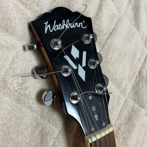 washburn HB-30 エレキギター　ケーブル付
