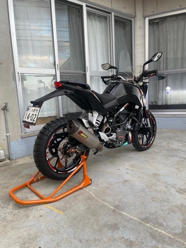 バイク ktm duke   200