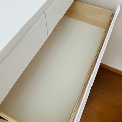 間もなく終了　写真追加　木製タンス　4段の画像