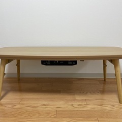 【美品】センターテーブル(こたつ機能付き)の画像