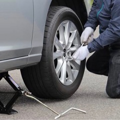 出張　タイヤ交換！車内外の清掃付き（冬タイヤ→夏タイヤ）兵…