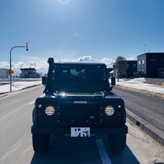 ランドローバーディフェンダーtd5  重整備済み 絶好調の画像