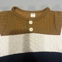 未使用ロンパース(大きめ80サイズくらい)の画像