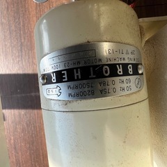 アンティークな、ミシンの画像