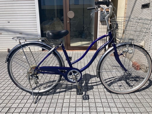 【26インチ自転車】サイクルベースあさひ製❗️外装6段変速　LEDライト仕様　若林自転車　膳所店　SALE中❗️