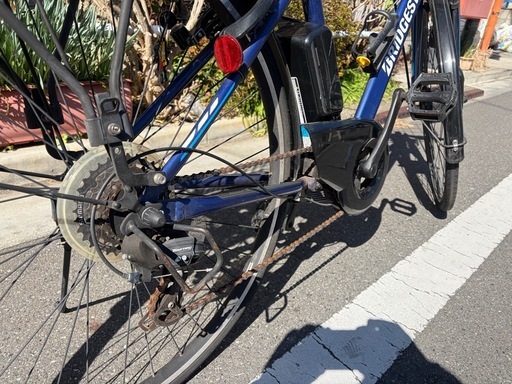 ブリヂストン電動自転車tb1e   オーシャンブルー