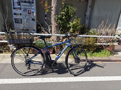 ブリヂストン電動自転車tb1e   オーシャンブルー