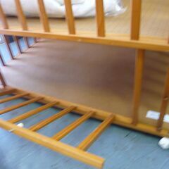 ID：724730　ベビーベッド　マット付きの画像