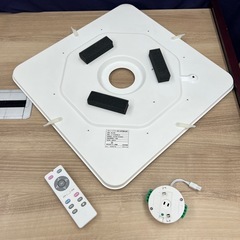 LEDシーリングライト角形　AI音声認識　8畳用の画像