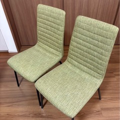 ダイニングテーブル1台ダイニングチェア2脚セットの画像