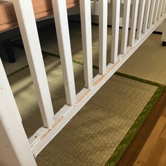 ベビーベッド 少し大きめの画像